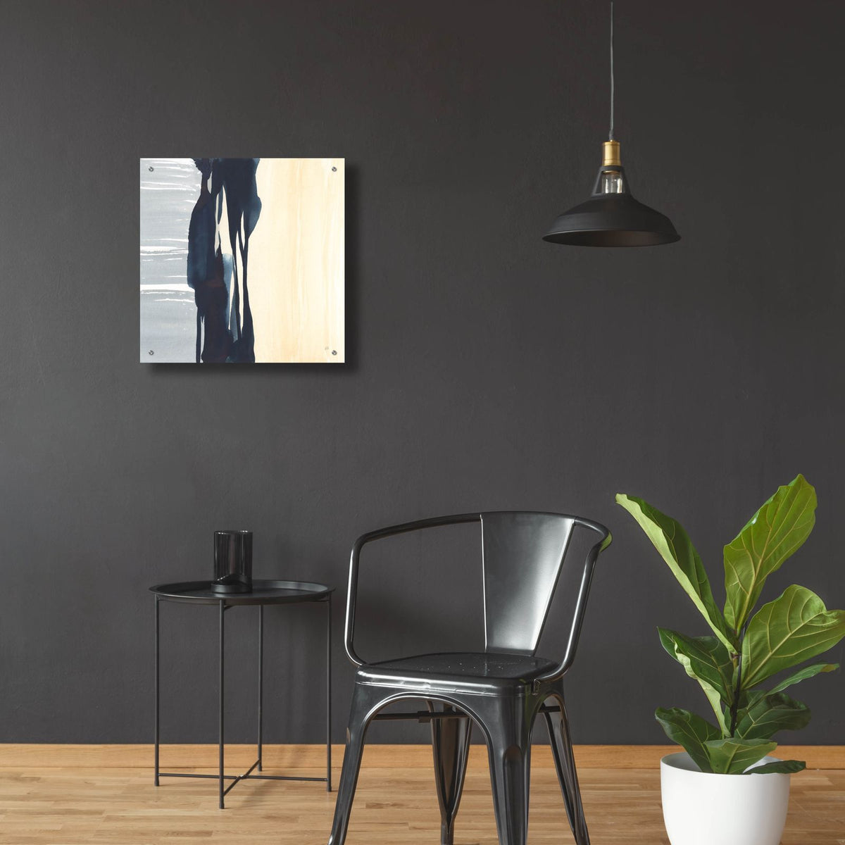 Musings 2 by Chris Paschke - 24x24 acrylic wall art in a room