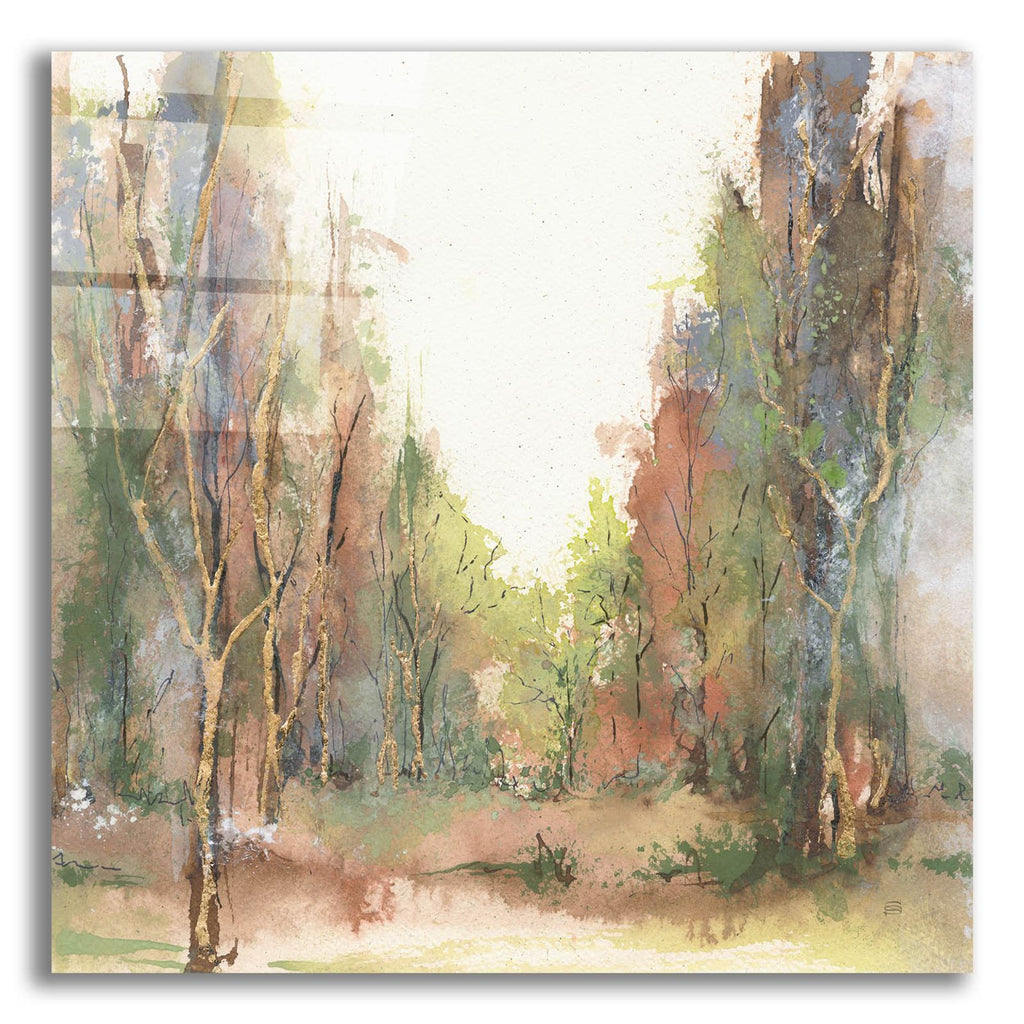 Gilded Path 2 by Chris Paschke acrylic glass wall art