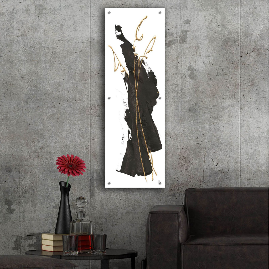 Instinct 2 by Chris Paschke - 16x48 acrylic wall art in a room