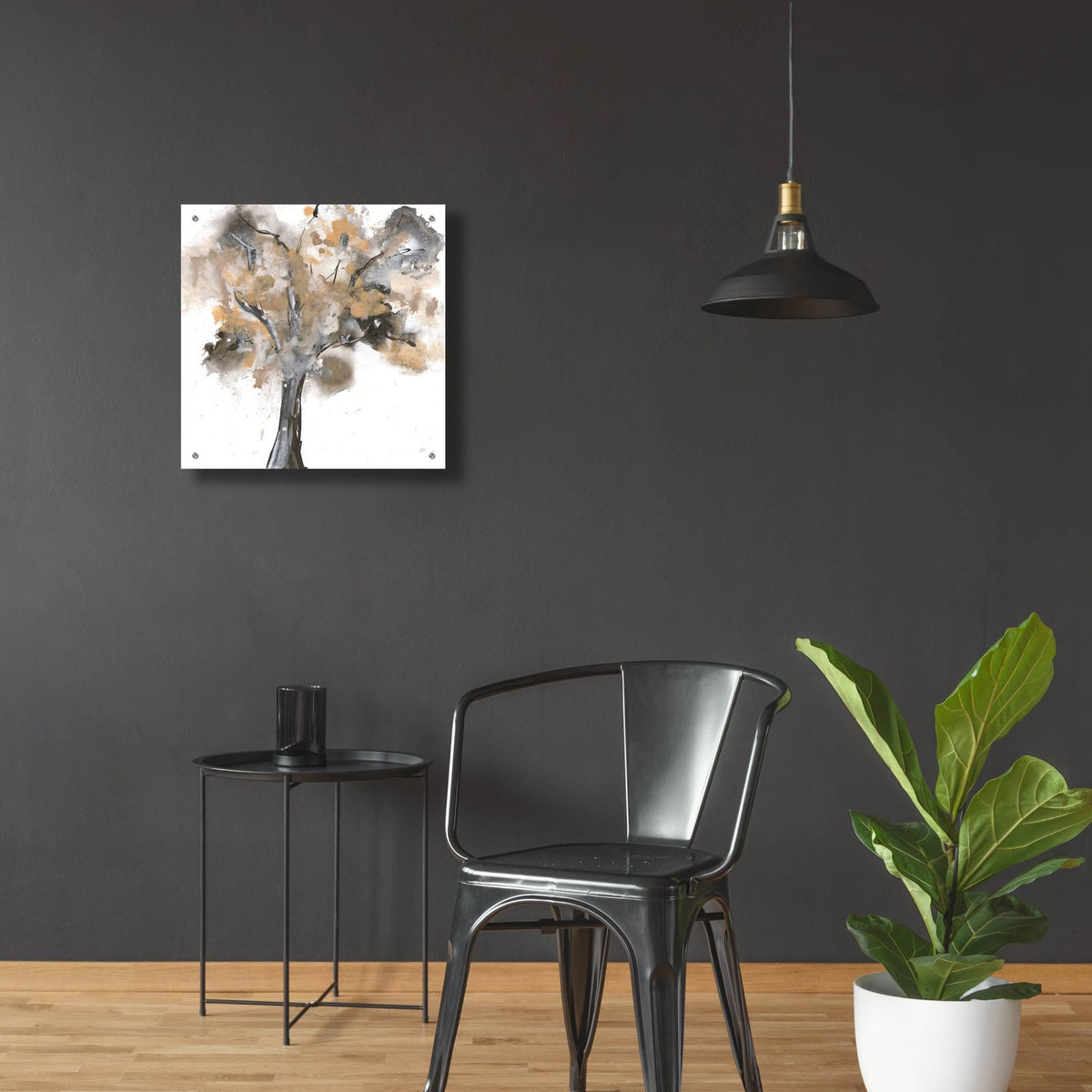 Treetops 1 by Chris Paschke - 24x24 acrylic wall art in a room