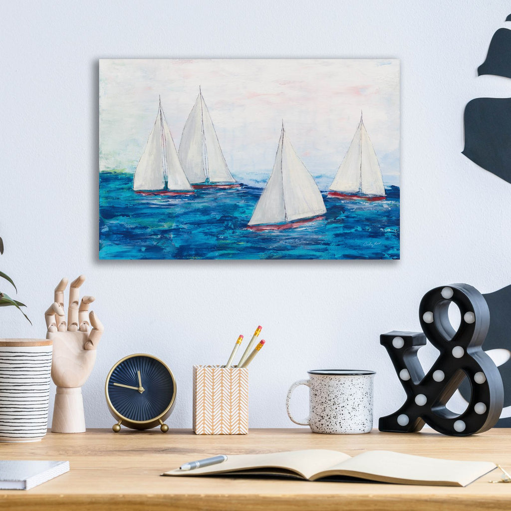 Broad Reach by Courtney Prahl - 16x12 acrylic wall art in a room