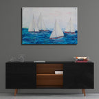 Broad Reach by Courtney Prahl - 36x24 acrylic wall art in a room