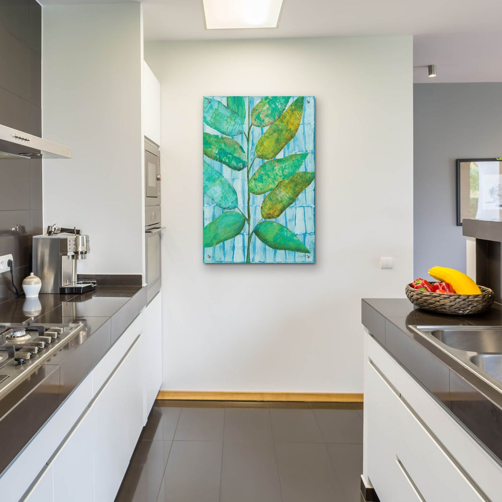 Lively Leaves by Courtney Prahl - 24x36 acrylic wall art in a room