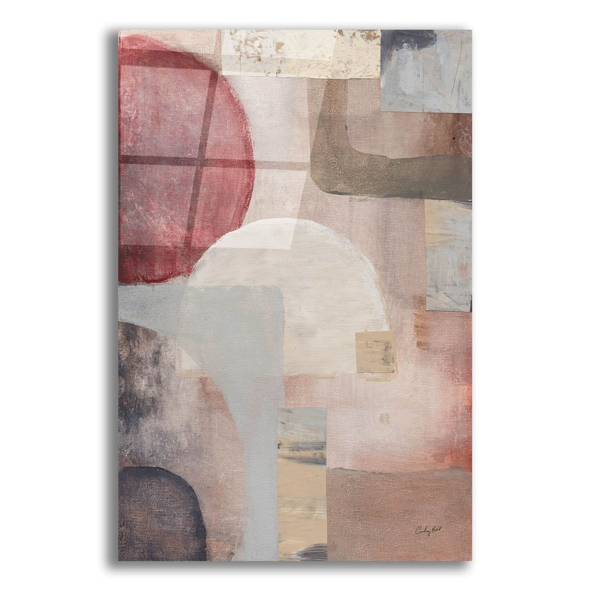 Neutral Fantasia 2 by Courtney Prahl acrylic glass wall art