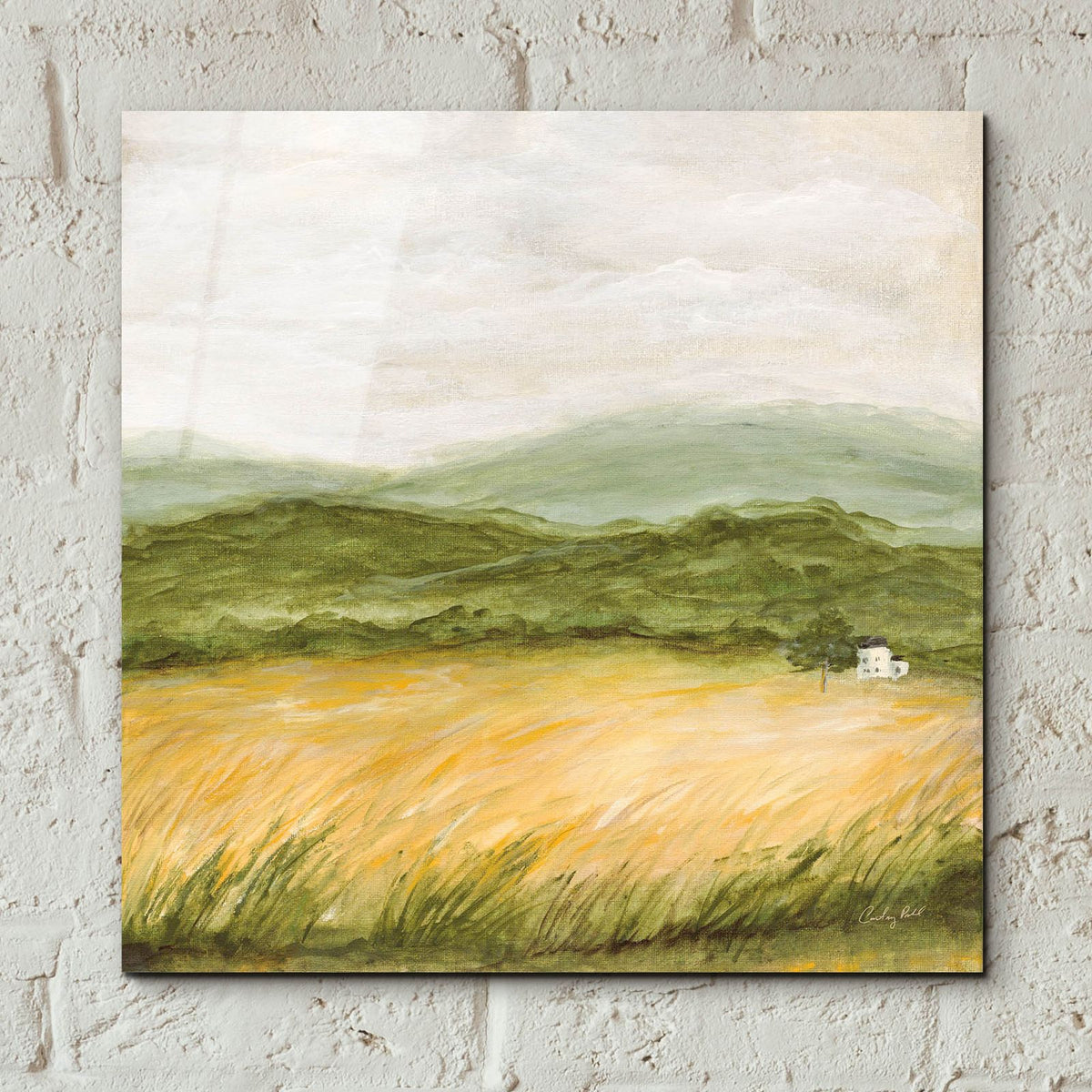 Windswept 2 by Courtney Prahl - 12x12 acrylic wall art in a room