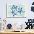 Baby Sea Turtles by Anika Goodhue - 16x12 acrylic wall art in a room