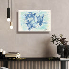 Baby Sea Turtles by Anika Goodhue - 24x16 acrylic wall art in a room