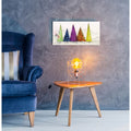 The Christmas Lineup by Anika Goodhue - 24x12 acrylic wall art in a room