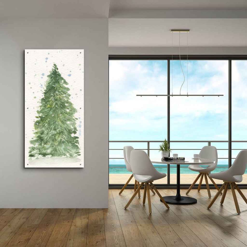 Winter Tree by Anika Goodhue - 24x48 acrylic wall art in a room