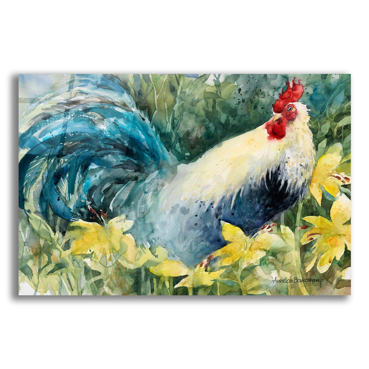 Among The Lilies by Annelein Beukenkamp acrylic glass wall art