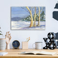 Birch 3 by Annelein Beukenkamp - 16x12 acrylic wall art in a room