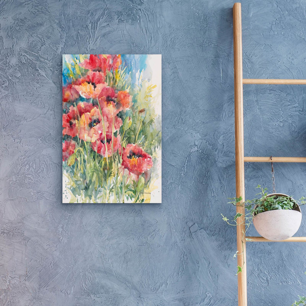 Blooming Blaze by Annelein Beukenkamp - 16x24 acrylic wall art in a room