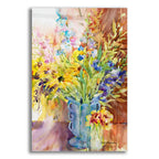 Blue Vase by Annelein Beukenkamp acrylic glass wall art