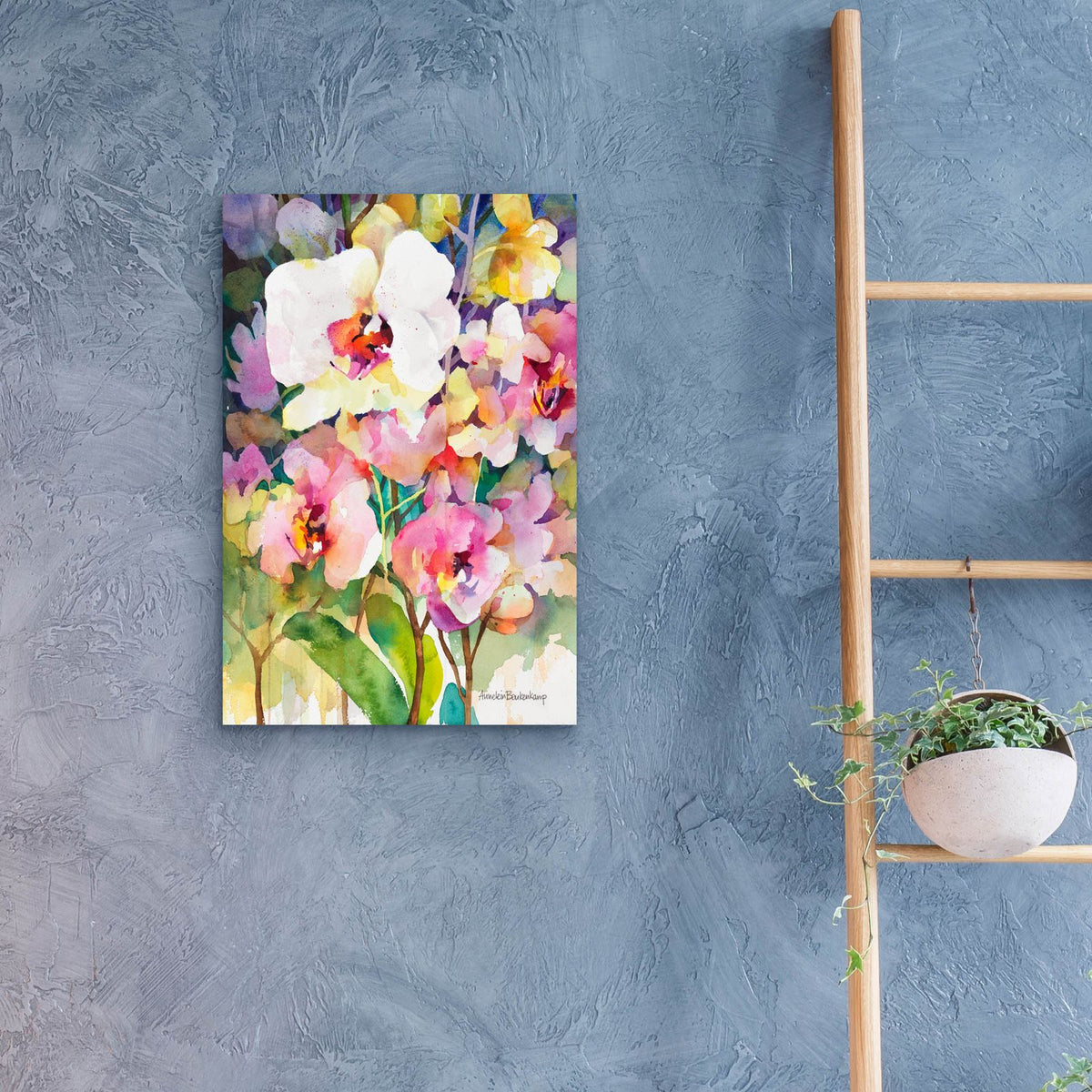 Color Coordination by Annelein Beukenkamp - 16x24 acrylic wall art in a room