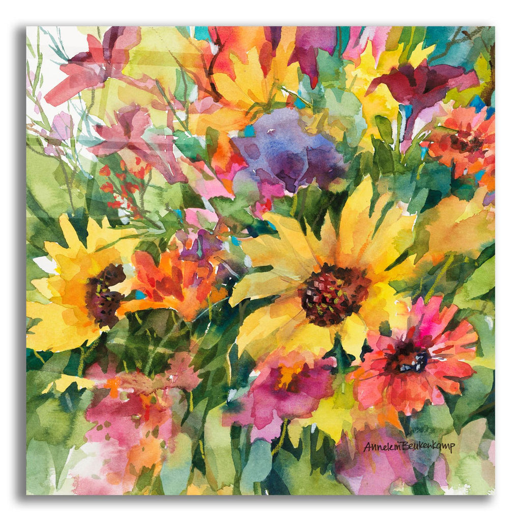 Color-coded by Annelein Beukenkamp acrylic glass wall art