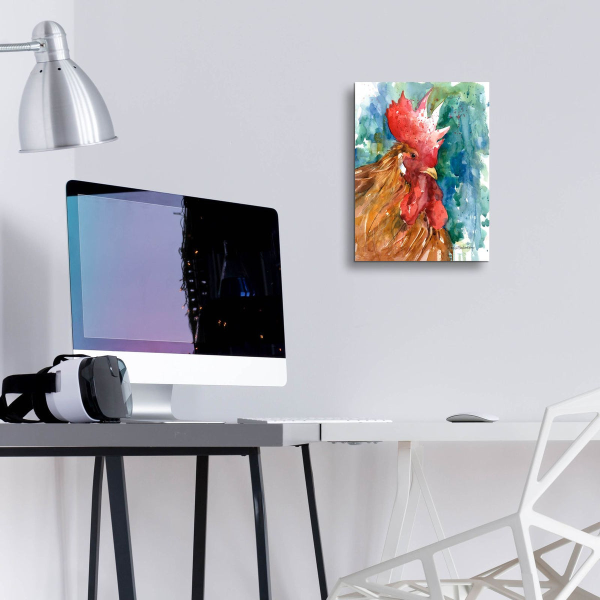 Crowned Royal by Annelein Beukenkamp - 12x16 acrylic wall art in a room