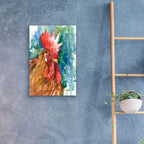 Crowned Royal by Annelein Beukenkamp - 16x24 acrylic wall art in a room