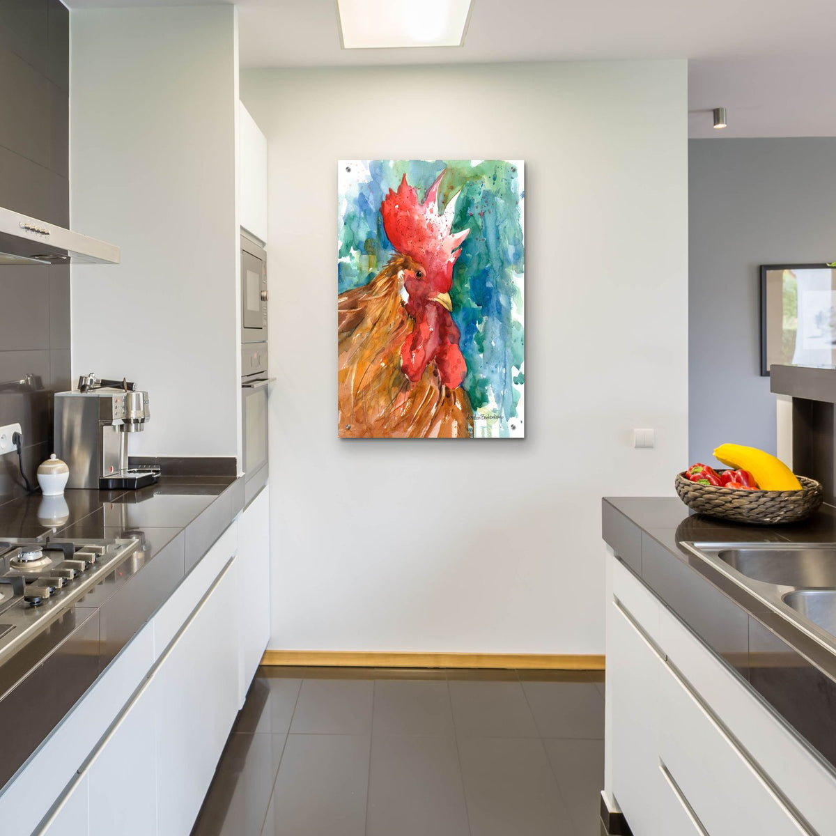 Crowned Royal by Annelein Beukenkamp - 24x36 acrylic wall art in a room