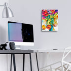 Curve Appeal by Annelein Beukenkamp - 12x16 acrylic wall art in a room