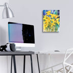 Daffodil Delight by Annelein Beukenkamp - 12x16 acrylic wall art in a room