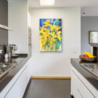Daffodil Delight by Annelein Beukenkamp - 24x36 acrylic wall art in a room