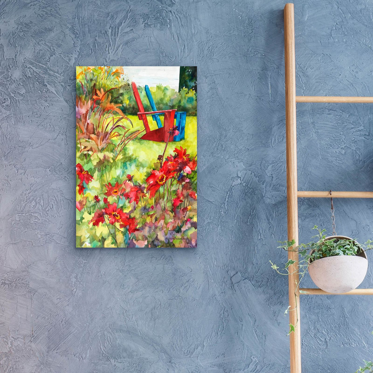 Double Date by Annelein Beukenkamp - 16x24 acrylic wall art in a room