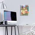 Double Trouble by Annelein Beukenkamp - 12x16 acrylic wall art in a room