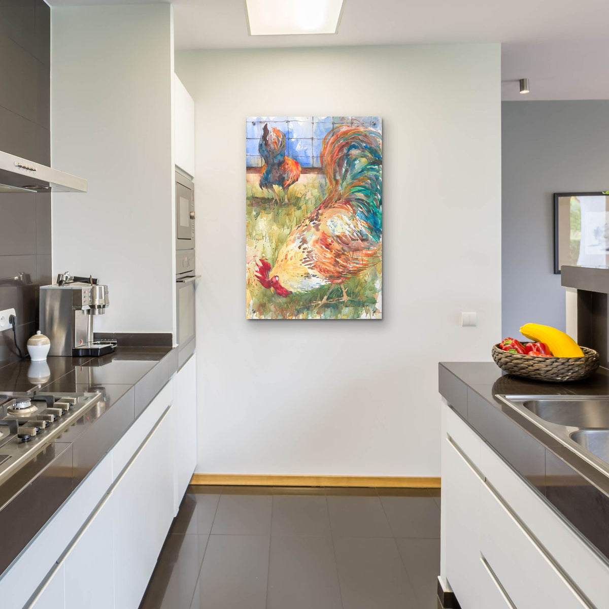 Double Trouble by Annelein Beukenkamp - 24x36 acrylic wall art in a room