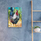 Face-off by Annelein Beukenkamp - 16x24 acrylic wall art in a room