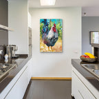 Face-off by Annelein Beukenkamp - 24x36 acrylic wall art in a room