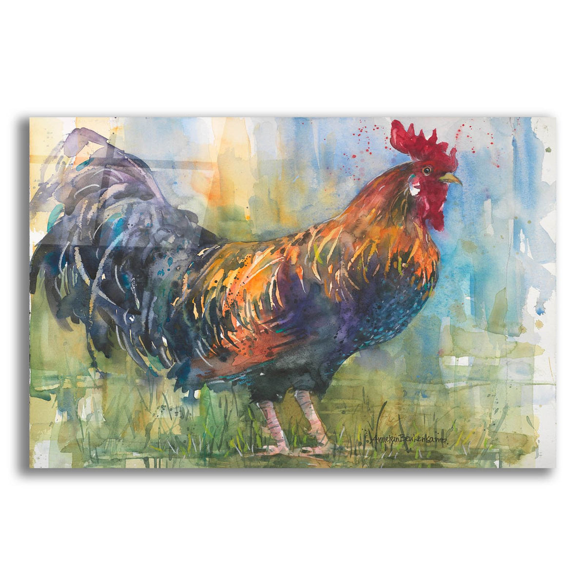 Fight Or Flight by Annelein Beukenkamp acrylic glass wall art