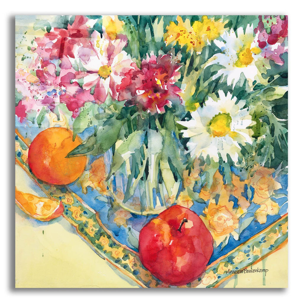 Floral Tableau by Annelein Beukenkamp acrylic glass wall art