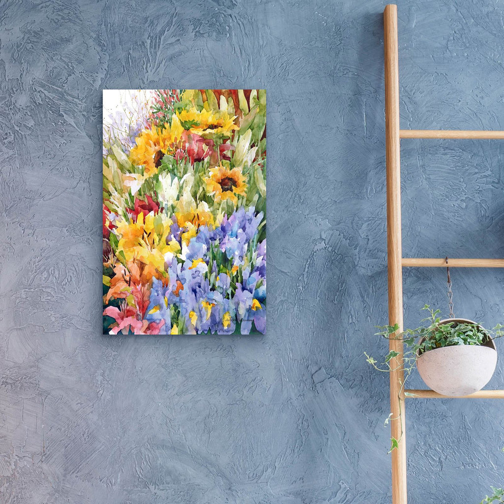 Flower Power by Annelein Beukenkamp - 16x24 acrylic wall art in a room