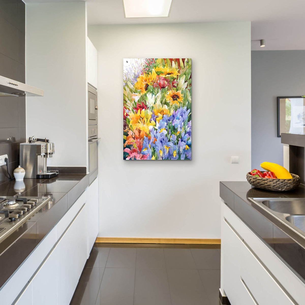 Flower Power by Annelein Beukenkamp - 24x36 acrylic wall art in a room