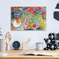 Flowers And Fruit by Annelein Beukenkamp - 16x12 acrylic wall art in a room