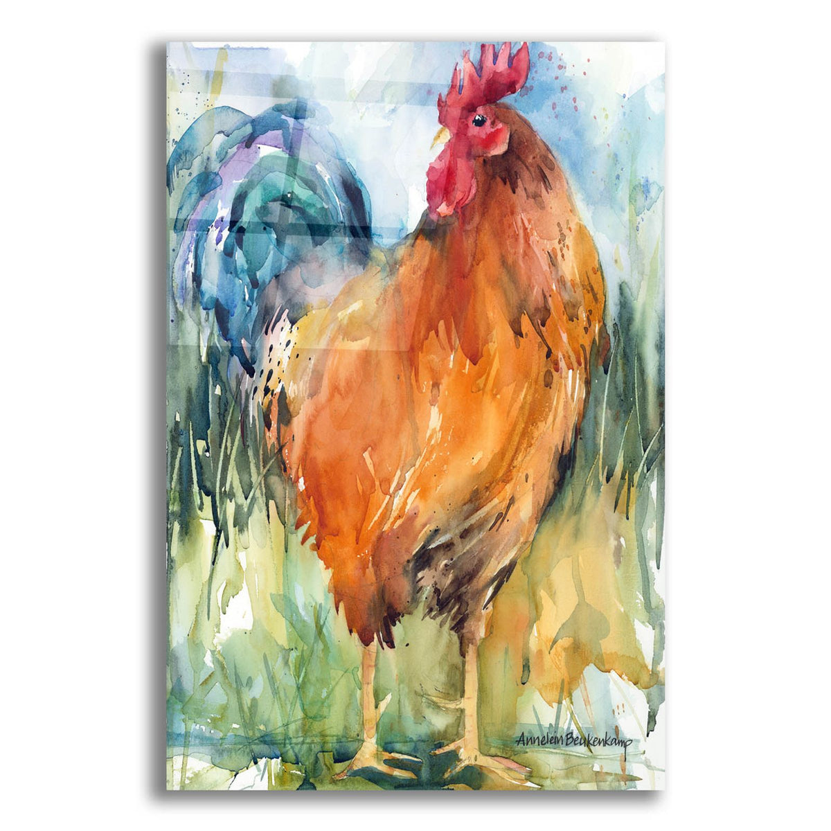 Free Range by Annelein Beukenkamp acrylic glass wall art