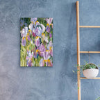 Garden Meeting by Annelein Beukenkamp - 16x24 acrylic wall art in a room
