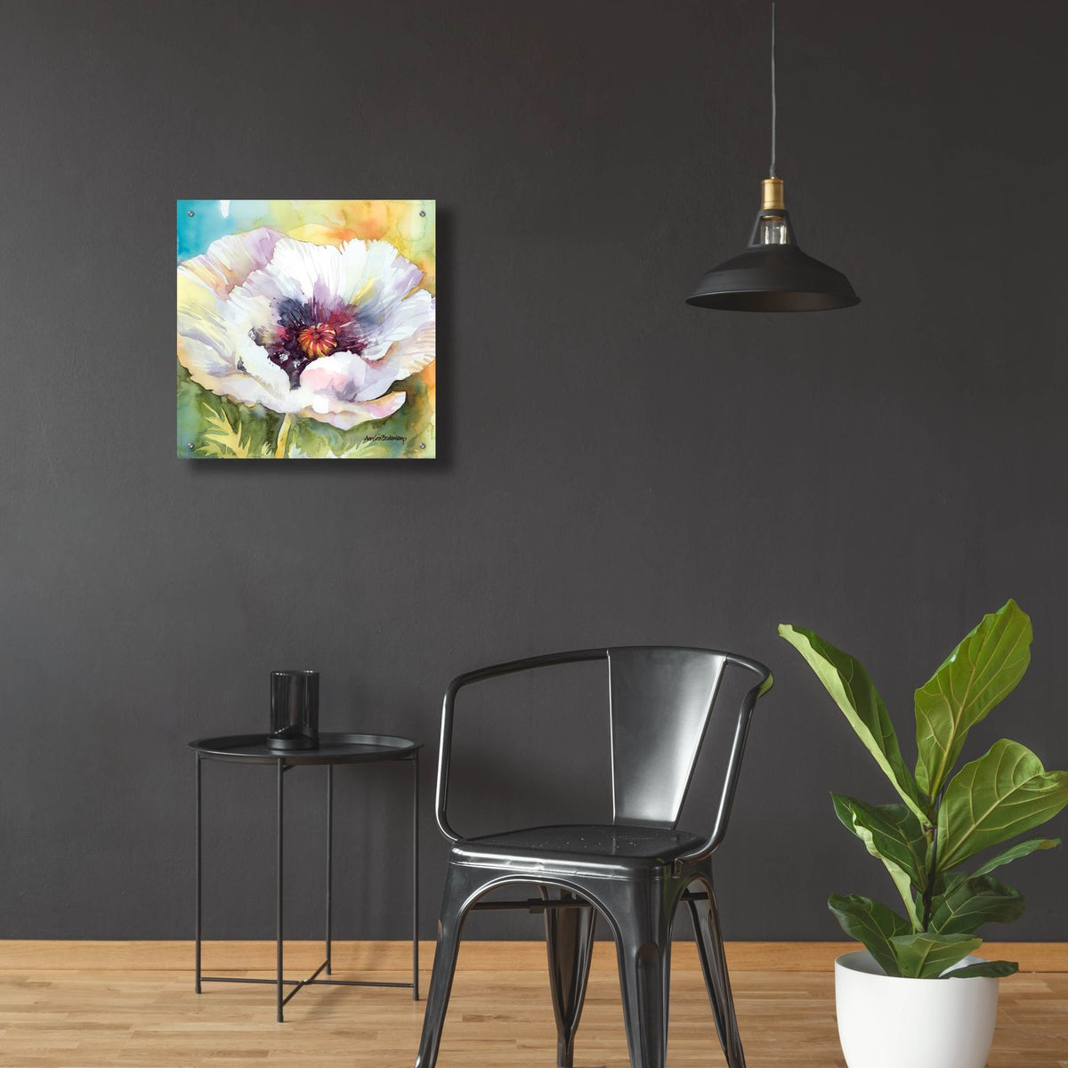 Glorious by Annelein Beukenkamp - 24x24 acrylic wall art in a room