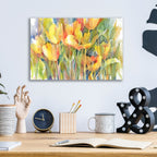 Golden Group by Annelein Beukenkamp - 16x12 acrylic wall art in a room