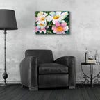 Group Effort by Annelein Beukenkamp - 24x16 acrylic wall art in a room