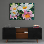Group Effort by Annelein Beukenkamp - 36x24 acrylic wall art in a room