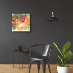 Here's Looking At You by Annelein Beukenkamp - 24x24 acrylic wall art in a room
