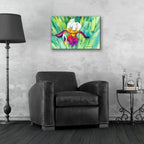 I'll Go First by Annelein Beukenkamp - 24x16 acrylic wall art in a room