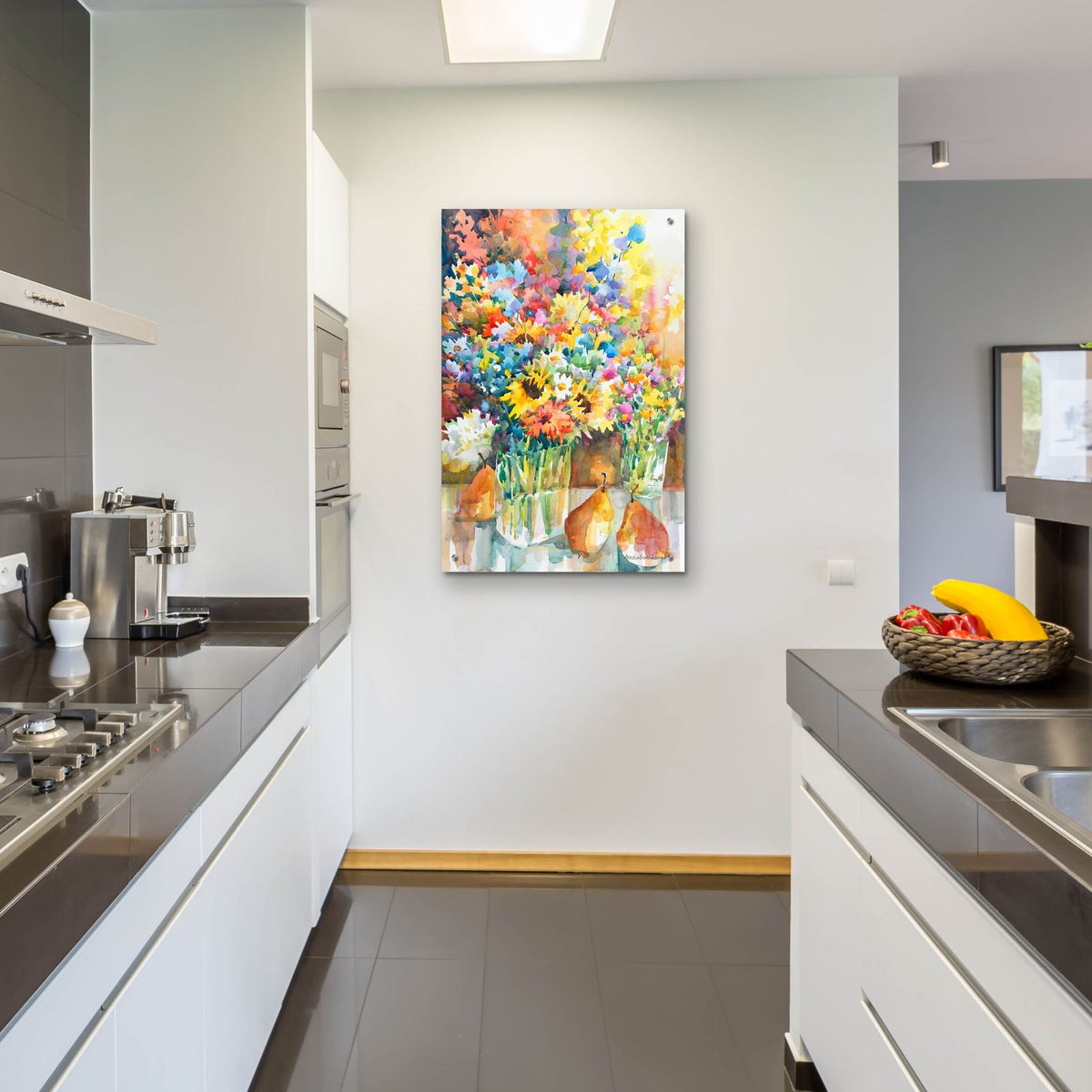 Inside Garden by Annelein Beukenkamp - 24x36 acrylic wall art in a room