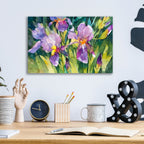 Interlocking by Annelein Beukenkamp - 16x12 acrylic wall art in a room