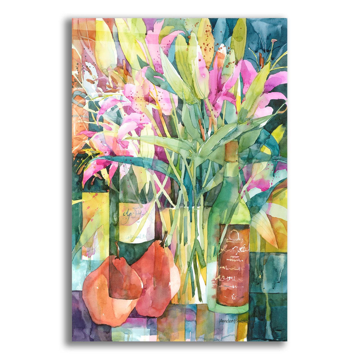 Kaleidescope by Annelein Beukenkamp acrylic glass wall art