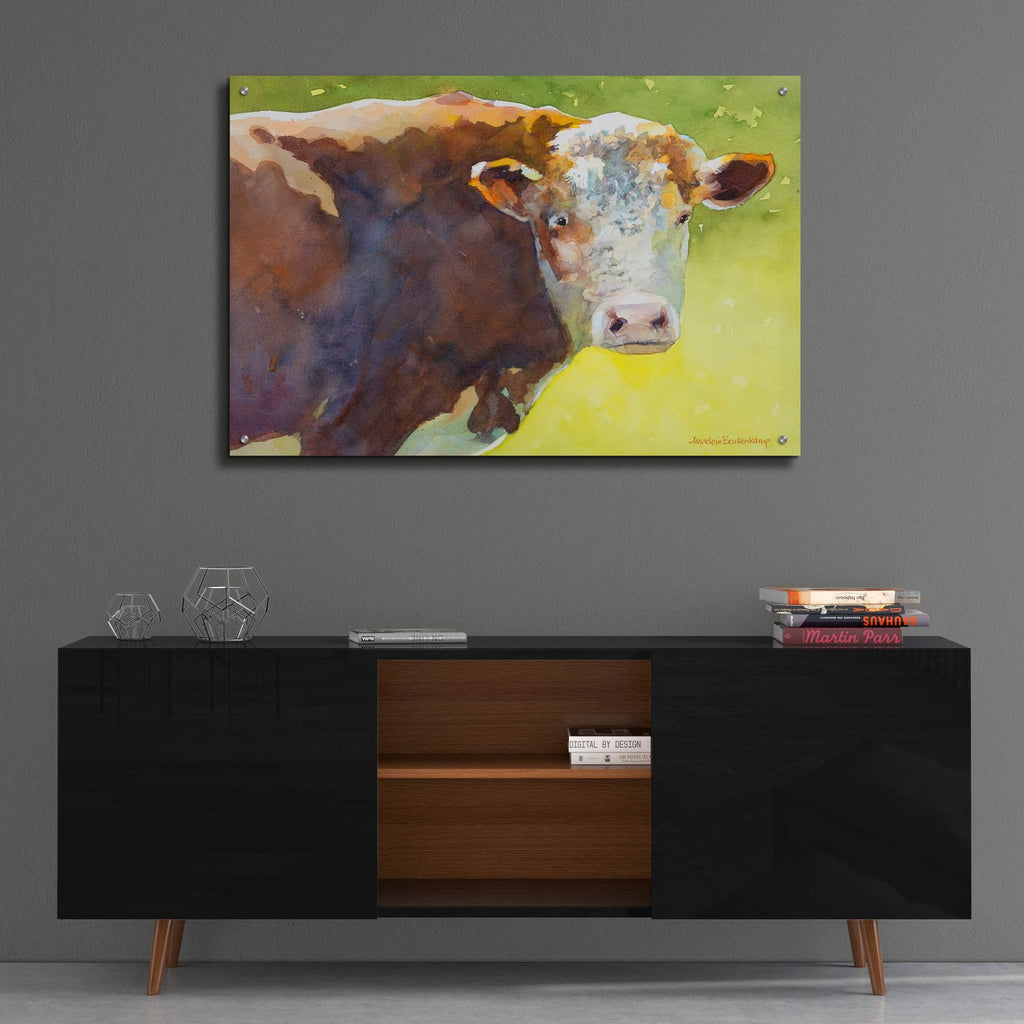 Maybell by Annelein Beukenkamp - 36x24 acrylic wall art in a room