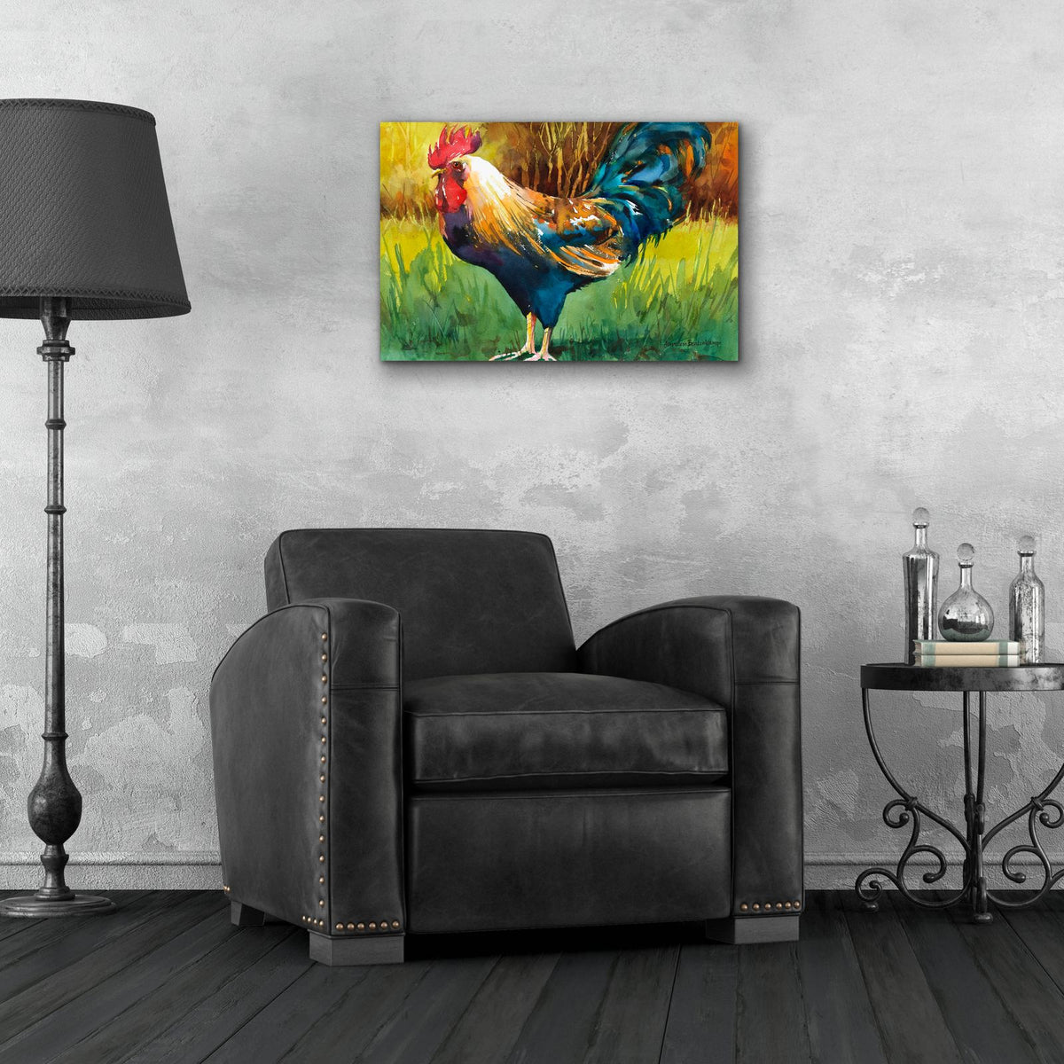 My Best Side by Annelein Beukenkamp - 24x16 acrylic wall art in a room