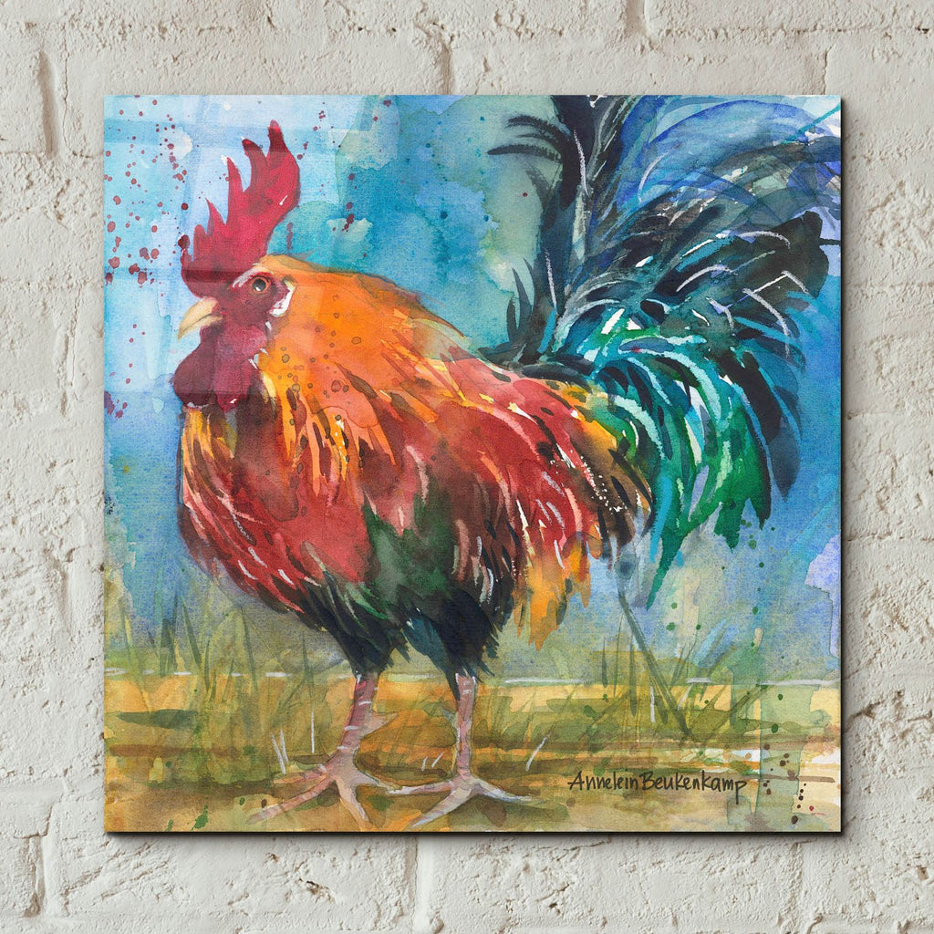 My Turf by Annelein Beukenkamp - 12x12 acrylic wall art in a room