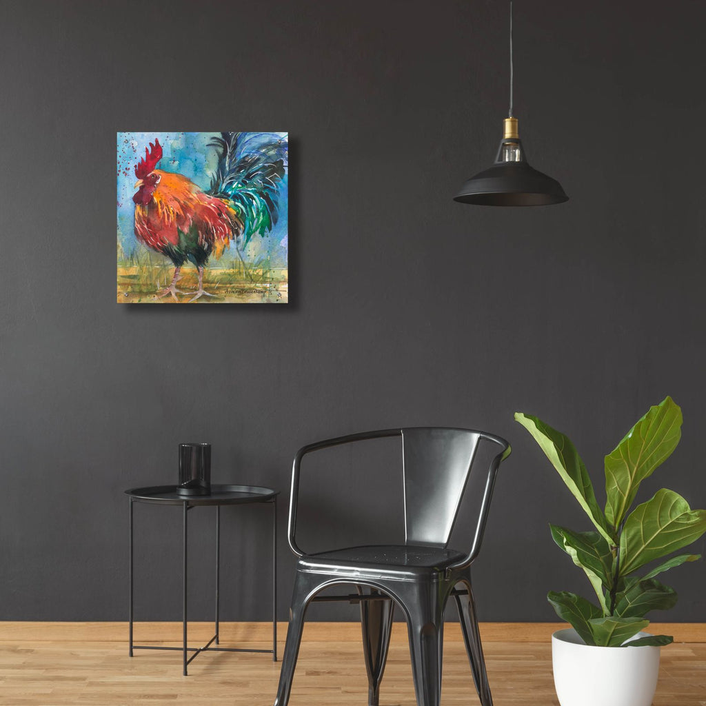 My Turf by Annelein Beukenkamp - 24x24 acrylic wall art in a room